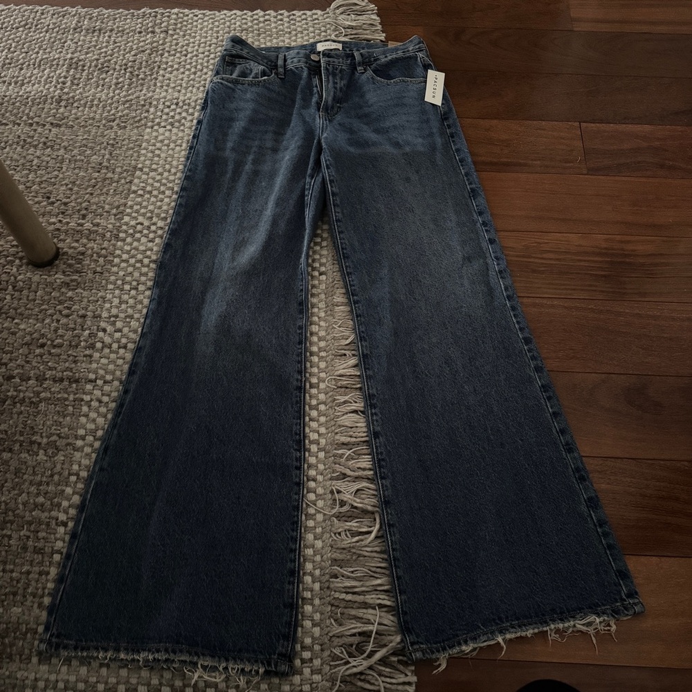PacSun Dark Blue Low-Rise Jeans